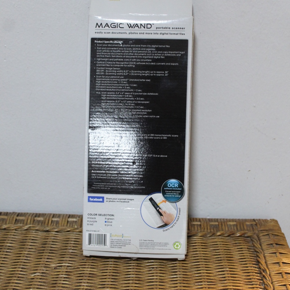 Vupoint Magic Want Portable Scanner. - Picture 4 of 6